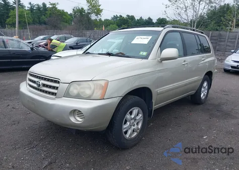 2003 Toyota Highlander V6 z USA, uszkodzony, nr VIN JTEHF21A430112529